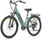 Foride Roamer 1 ST 27,5 E-Bike für Erwachsene, 7 Gang Elektrofahrrad mit Austauschbarem 36V 13Ah Akku, 250W Motor, 25 km/h und 100km Reichweite E-Bike Damen Herren für Städtische Pendler (Grün)