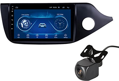 Radio estéreo para Coche ZCRKEJI Android 10.0 para Kia RHD CEED 2013-2015 con navegación GPS,Unidad Principal de 9 Pulgadas,Pantalla táctil HD,Reproductor Multimedia de vídeo con WiFi,DSP,SWC,Mirrorl