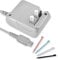 DS Lite Charger Kit Compatible with Nintendo DS Lite 100-240V Wall Plug Adapter with 4 Stylus Pen for Nintendo DS Lite