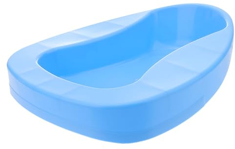 Kunststoff Dickwandig, Bettpfanne für Ältere Menschen, Blau