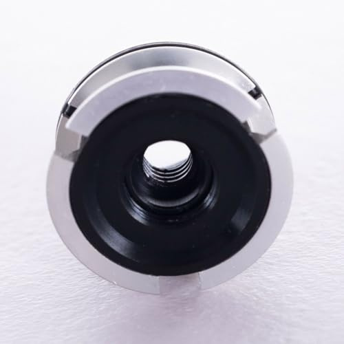 Oniissy Road For Bike Carbon-Gabel, 3,8 cm Lenker-Rohr-Expander für Standard-Steuerrohr mit 28,6 mm Steuerrohr mit M6-Schraube, Aluminiumlegierung, Schwarz