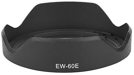 Oumij EW-60E Gegenlichtblende für Canon EF-M 11-22mm f/4-5.6 is STM, ABS Kunststoff Ersatz der Streulichtblende