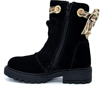 Stivaletto NeroGiardini Bambina Zip in camoscio I021594F Black Una Calzatura Comoda Adatta per Tutte Le Occasioni. Autunno Inverno 2021. EU 25