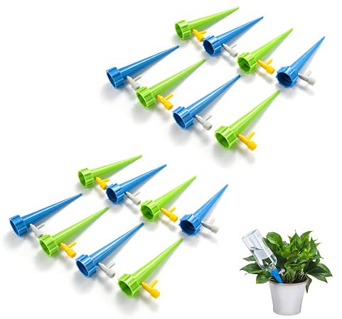 Yaclonq Bewässerungssystem Automatisch Bewässerung Set,16 Stück Topfpflanzen Pflanzen Blumen Bewässerung Einstellbar Bewässerungssystem,zur Zimmerpflanze Bewässerung Blumen Bewässerung
