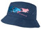 Jack Wolfskin SUPPLEX AT HOME BUCKET KIDS, dark indigo, M