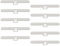 10pcs Vertical Blind Top Hangers, Vertical Blind Parts Spares for 89mm Slat (white)