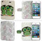 Case Compatible with iPhone SE 2016 (Not for 2020) / iPhone 5S / iPhone 5, Premium Folio Flip Wallet Leather Phone Case Cover for Apple iPhone SE 2016 / 5S / 5 (Reversible Style 4)