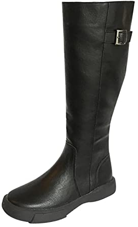 Stivali Donna Tacco Alto Sexy Elegante Moda Scarpe Invernali stivaletti estivi donna neri Outdoor Winter Shoes stivaletti traforati donna stivaletti inverno stivali donna Autunno (Nero,39 EU)