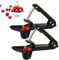 Eidoct 2pcs Cherry Pitter Tool, Cherry Pitter Remover Cherry Stoner, Multi-Function Fruit Corer and Pitter Remover, Cherry Corer Pitter Tool for Cherries Jam (Black)