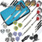 QMBasic Profi SOFTDART Set Premium | Dartpfeile mit Kunststoffspitze Aufbewahrungs- Etui Flights Softdarts 18g für Elektronische Dart- Scheiben