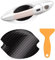 Kaliwa Auto Türgriff Schutzfolie 6D Carbon, 10er Set Universelle Lackschutzfolie mit Rakel für Griffmulden/Griffschalen - selbtklebende Lackschutz Lackschutzfolien