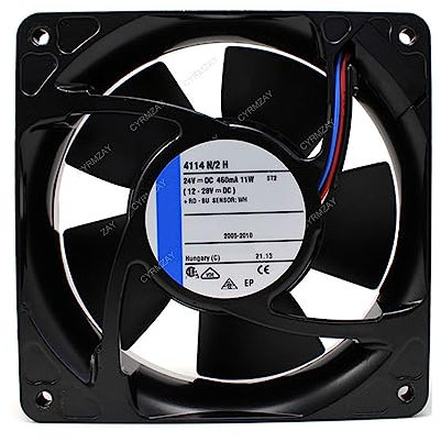 CYRMZAY Ventilador Compatible para 4114N/2H 120x120x38mm 24V 11W cooling Ventilador