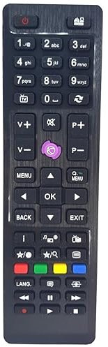 Ersatz Fernbedienung für Telefunken TV L32F265N2 | L32H249B3C-3D | L32H249M3C-3D | L40F278M3C-3D