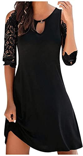 WVONIF Robe d'Été en Lin pour Femme - Casual Manches Longues Imprimé Floral Col V Maxi Printemps Été Vintage Élégant Boho de Plage Longue Boheme