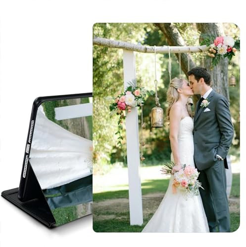 Personalised Customized Case for iPad Mini 6th Generation (8.3 inch,2021 Model) with Pencil Holder, Customise Photo Text Case,Auto Wake/Sleep.