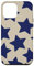 iPhone 12 Pro Max Blue Stars Star Y2K Print On Beige Case