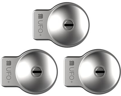 Lot de 3 serrures antivols/cadenas Meroni UFO+ - Fermeture automatique