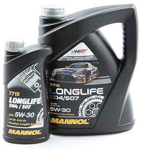 6L 5W-30 LONGLIFE Motoröl passend für 504.00 507.00 LL-04 229.51