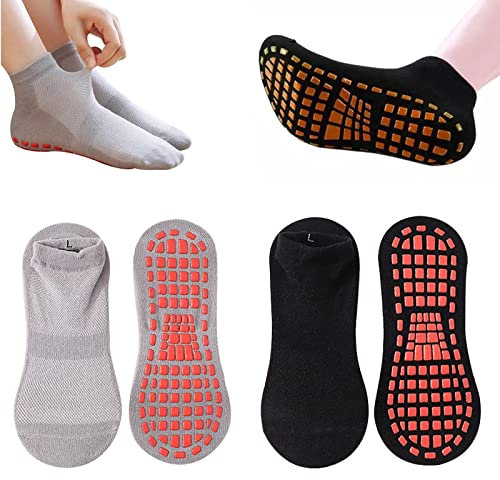 ZLXFT Calzini Antiscivolo per Donna e Uomo, Calze per Yoga, Pilates e Fitness, Sportivi Calze da Sport