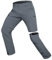 Hiauspor Wanderhose-Herren-Zip-Off-Outdoorhose-Sommer-Leicht-Trekkinghose-Atmungsaktiv-Schnell-Trockend-Funktionshose-Softshellhose-mit-5-Tiefe-Taschen (M, Hellgrau)