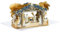 Hallmark Weihnachtskarte 3D & Pop Up Karte mit Goldfolien-Details Blau