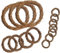 13 Stück Rattan Kranz Rohling Weinreben Kränze Naturkranz,Kranzherstellung,3 Größen Weidenkranz für DIY-Weihnachtsbasteln,Haustür,Wandbehang,Hochzeits,Party-Dekorationen(25,15,8 cm)
