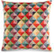 Quantum Interior by Maxland Dekokissen gefüllt extra Weich in Samtoptik Zierkissen für Sofa, Bett und Sessel ca. 50x50 (Bunt 1)