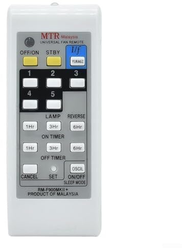 Electric Fan Remote Control, Professional Replacement Remote Controller, Wireless Fan Controller Replacement For Remote Control
