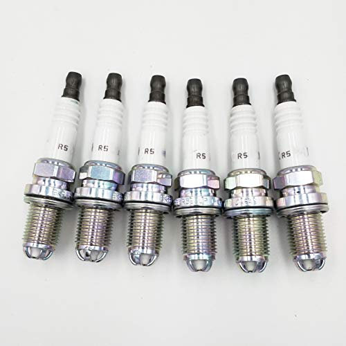 LKIWSDS Zündkerzen 12120037607 BKR6EQUP Zündkerze Kompatibel mit BMW M54 M62 E38 E65 E34 E36 E39 E46 Autoteile(3PCS)