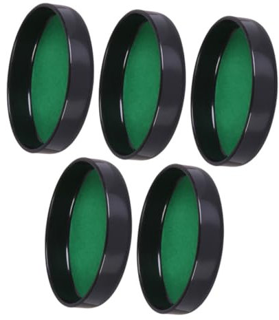 Sosoport 5 Stück Würfelbecherdeckel Aus Kunststoff Mit Gefüttertem Unterteil Schalldämmend Passgenaues Würfelbecher Zubehör Für Party Und Bar