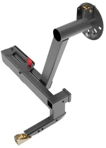 QIUYMGFG Portaequipajes para Enganche de Rueda de Repuesto de 2 para vehículos Todoterreno, Compatible con la mayoría de vehículos 4x4. Soporto de Ruedas