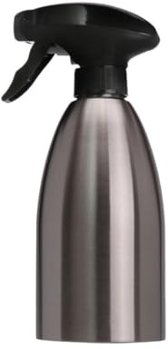 HOMOCONO Bouteille Spray Inox 500ml en Acier Inoxydable pour Huile Alimentaire Résistance Haute Température et Contrôle Facile du Dosage, pour Jardinage Familial et Barbecue