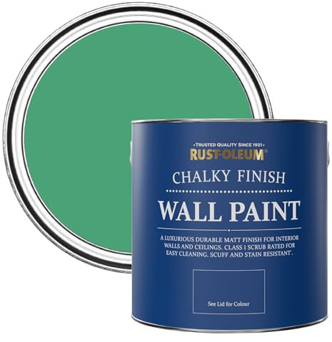 Rust-Oleum Green Matt Emulsion Wall Paint - Emerald 2.5L