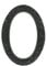 Numeri della porta di ferro nero 4 pollici 0