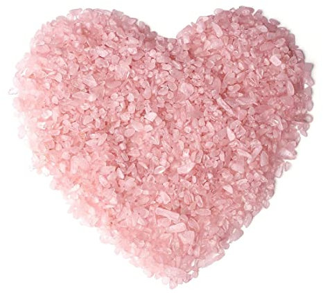 100 Grammi di Cristallo Naturale Quarzo Ghiaia Rosa Fragola burattato Chip-Cristalli curativi Chip sfusi Pietre preziose di Cristallo schiacciate per Artigianato