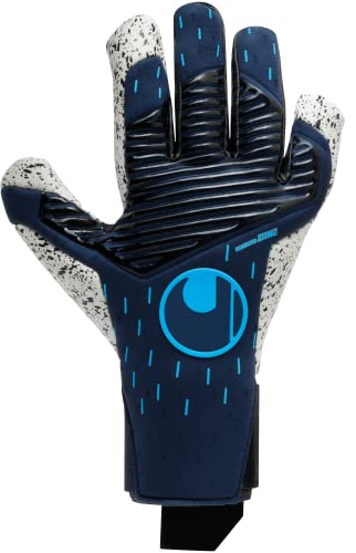 uhlsport Speed Contact SUPERGRIP+ Torwarthandschuhe Fußball Jugendliche Erwachsene Gloves für Fortgeschrittene und Profis - Rutschfester Grip und hohe Haltbarkeit - Allwetter