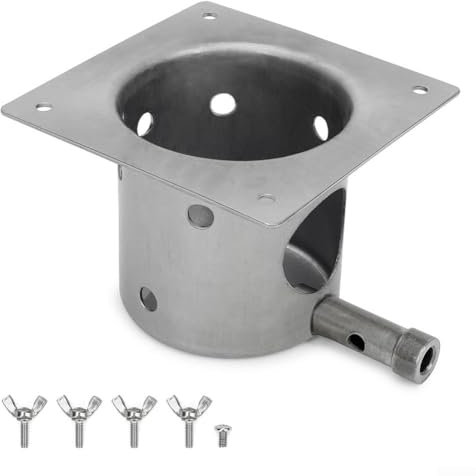 Feuerbrenntopf aus Stahl für Traeger und für PitBoss Pelletgrills, bessere Belüftung