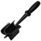 Meat Spatula Chopper Heat Resistant Meat Masher With 5 Curved Blades Meat Chopper Food Grade Ground Meat Smasher Non-Stick Meat Separator Tool for Meat, Potatoes, Tomatoes Black Meat Chopper Ground Me