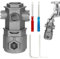 Under Sink Key Tap Tool Sink Tap Wrench Sink Drain Wrench Sink Tools Sink Wrench Multifunction Sink Wrench Removal Tool