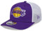 New Era LA Los Angeles Lakers 9SEVENTY Trcuker Logo Patch Snapback Cap Verstellbare Mütze Lila, Violett, Einheitsgröße