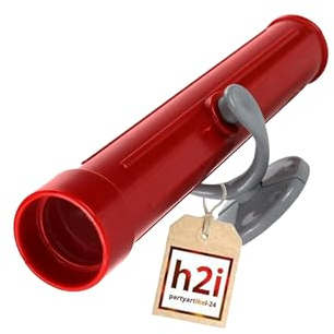 h2i Teleskop Spieltor und Spielhaus | Kinderfernglas aus wetterfestem Kunststoff | ohne optische Vergrößerung | Kinderteleskop | Spielturm-Zubehör | grün