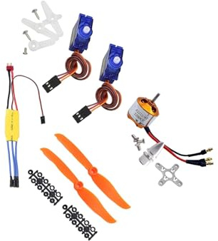 rongweiwang Système de moteur léger pour drone A2212 2200KV avec ESC 30A offrant performance et sécurité, portable et pratique. Ce moteur sans balais servo pèse 9 grammes.
