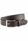 camel active Herren Ledergürtel Herren aus 100% Rindsleder | Kürzbarer Anzuggürtel | 3.2cm breiter Gürtel in Schwarz, Braun und Dunkelbraun Dunkelbraun menswear-3XL