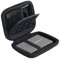 Khanka Hard Shockproof Case For Samsung T7 Touch/ T7 Portable SSD 500GB 1TB 2TB External SSD.(come with shockproof pad layer-black)