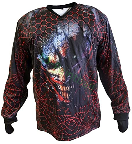 IDP Custom Jersey Fear Smile Rot Schwarz Größe XL
