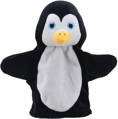 The Puppet Company - My First Christmas Puppet - Pinguin Handpuppe geeignet ab Geburt - PC003827