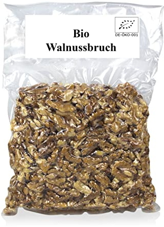 Bio Walnussbruch 500 g light Europ Walnusskerne Walnüsse ohne Schale bruch