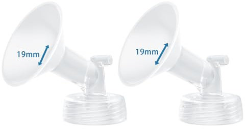 Breast Pump Parts Compatible with 19mm Flange Spectra Replacement Pump Parts, Spectra Pump Parts, Spectra Breast Pump, Spectra Bottles, Spectra s1 s2 Pump Parts, Spectra Flange 19mm 2 Pcs