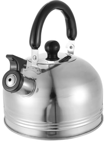 Ciieeo Hervidor De Agua Cecotec Con Silbato Tetera Silbante De Acero Inoxidable 4l Tetera Portátil Para El Hogar