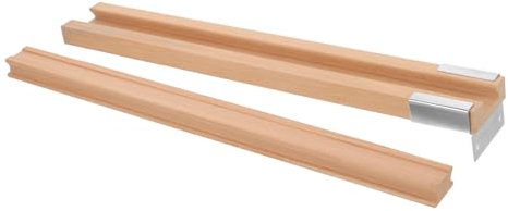 EXCEART Holz Schubladenführungen Für Unterbau Montage Schubladenführungsschienen Kommodenführungen Schubladenführungen Für Schränke Möbelführungsschienen